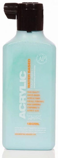 Montana Gold Acrylic Paint Refill 180ml - Shock Blue Light S5000