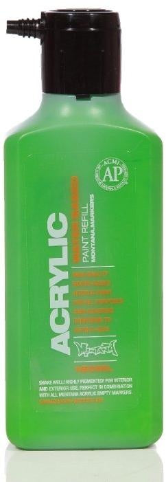 Acrylic Paint Refill 180ml - Shock Green S6010