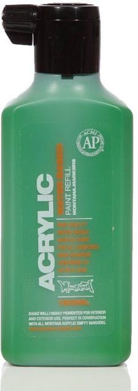 Montana Gold Acrylic Paint Refill 180ml - Shock Green Dark S6020