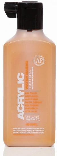 Montana Gold Acrylic Paint Refill 180ml - Shock Brown Light S8000