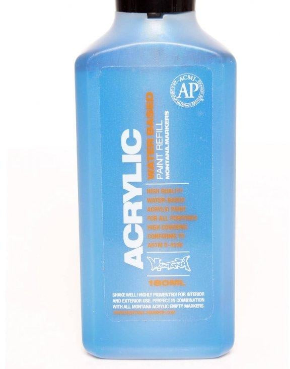 Acrylic Paint Refill 180ml - Shock Blue S5010