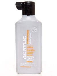 Montana Gold Acrylic Paint Refill 180ml - Silver Matt M1100