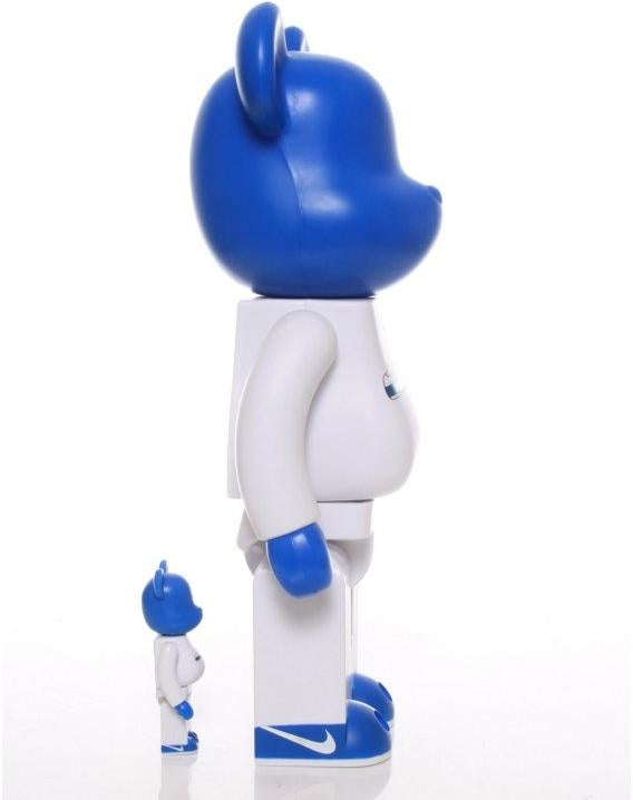 Nike Lunar Air Force (AF1) Bearbrick - Blue Head
