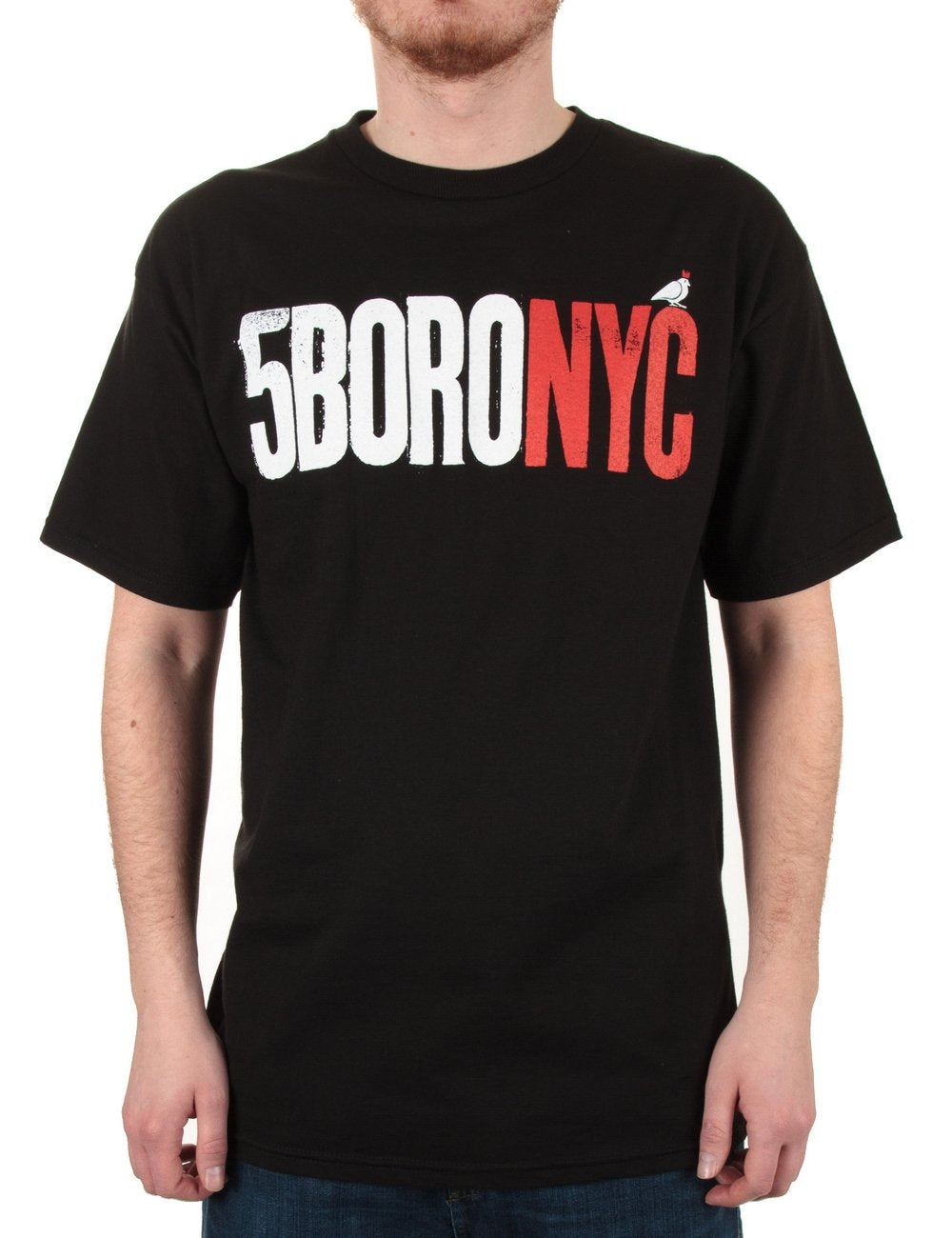 Letterpress Logo T-Shirt - Blk/Red
