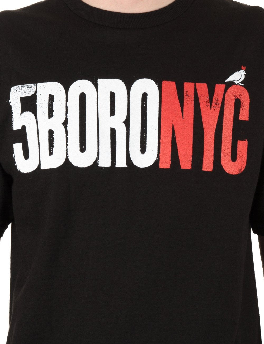 Letterpress Logo T-Shirt - Blk/Red