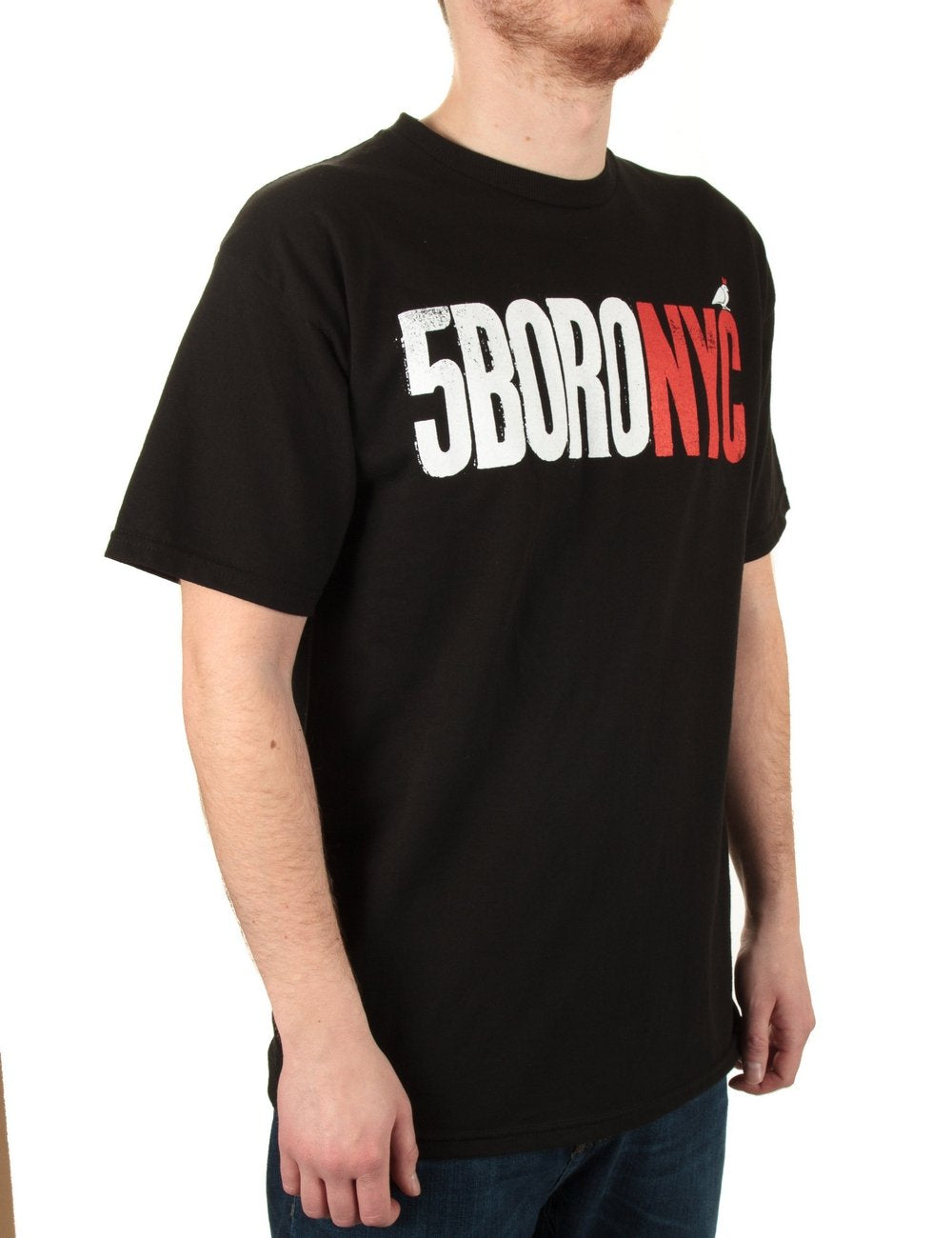 Letterpress Logo T-Shirt - Blk/Red