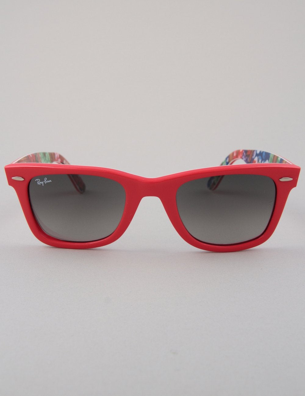 Original Wayfarer Sunglasses - Red Surfs Up // Grey Gradient