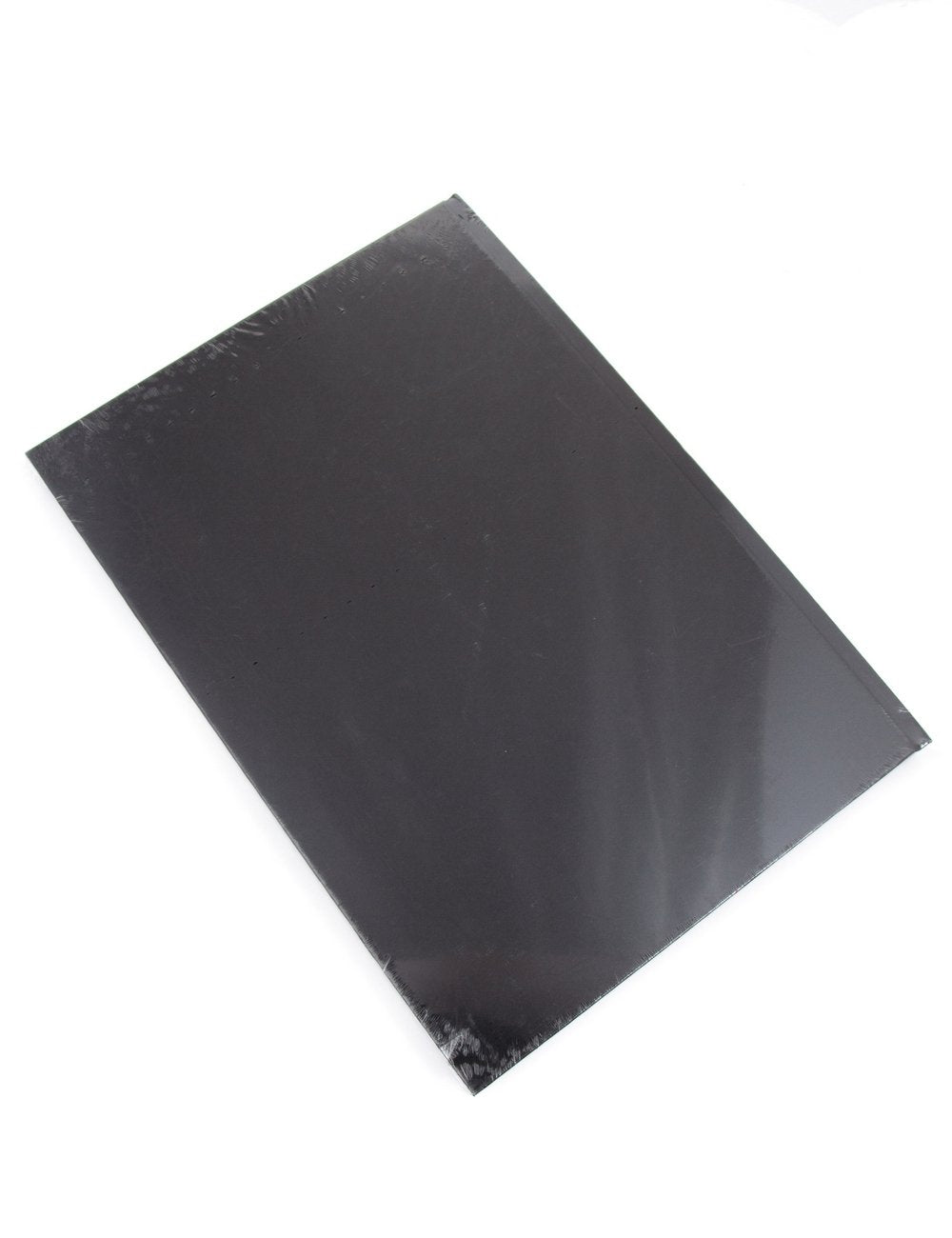 A4 portrait sketchpad, black cover without printing visible