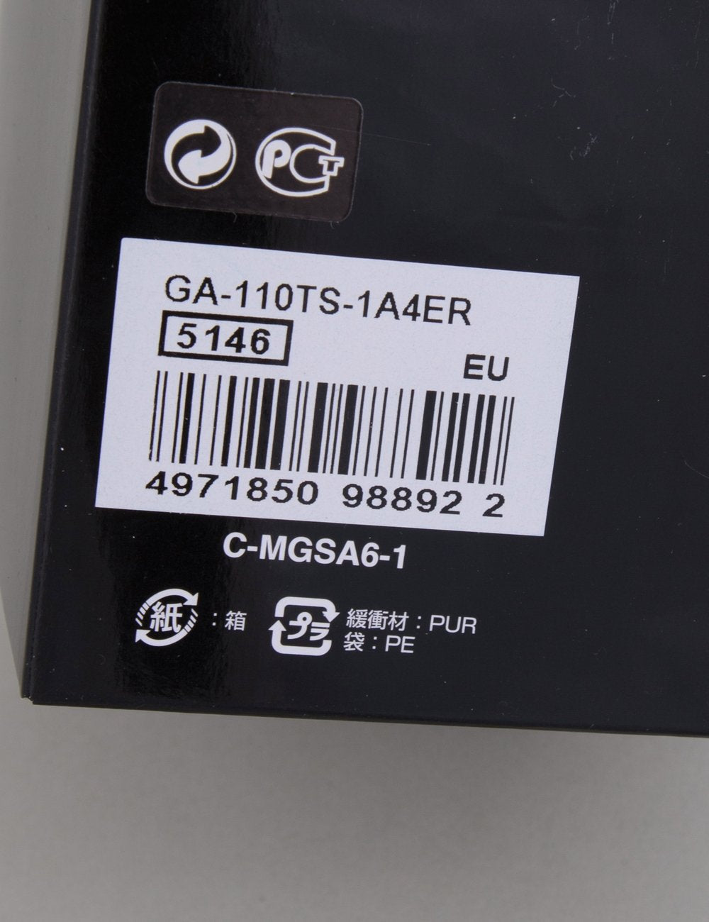 GA-110TS-1A4ER Watch - Grey/Orange