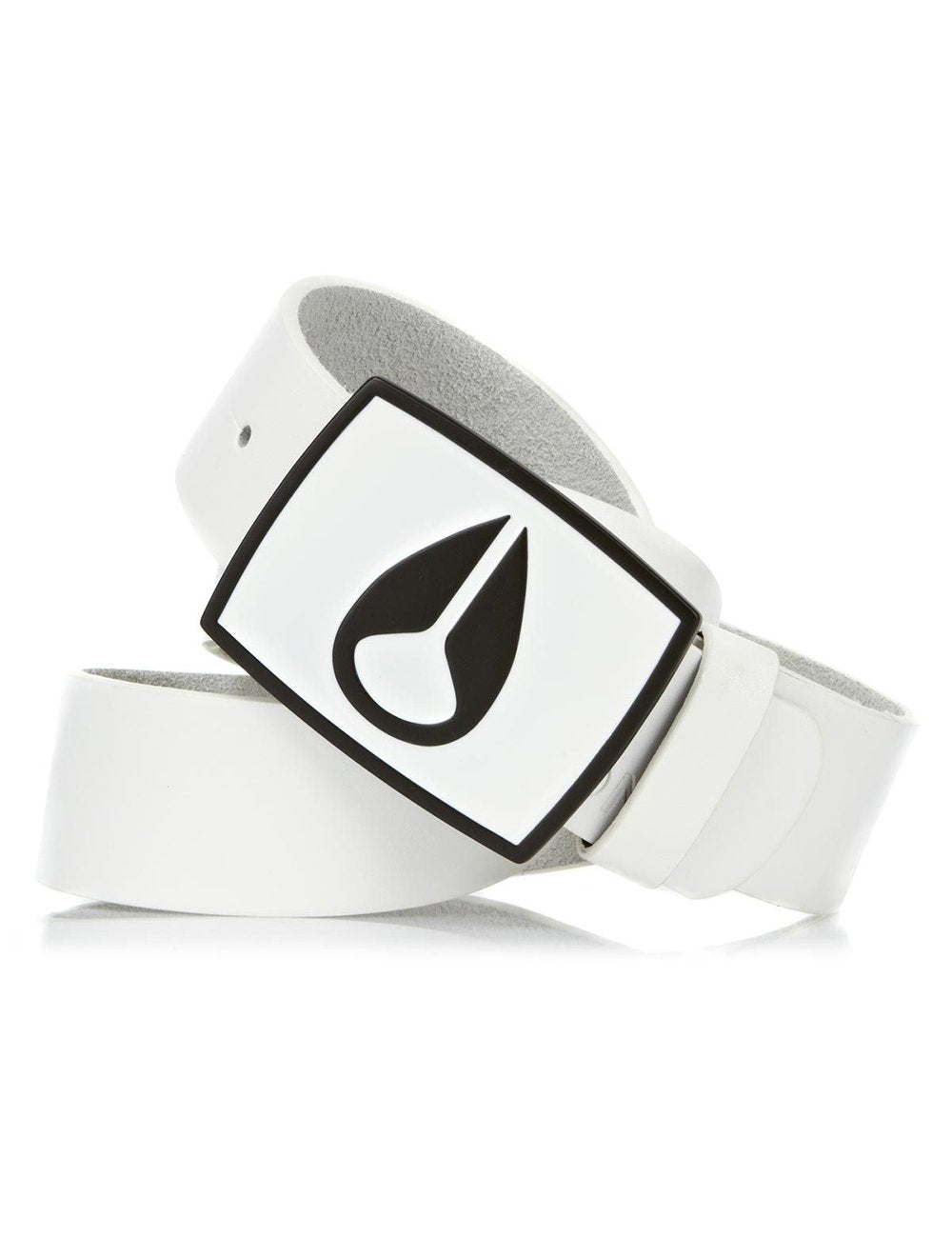 Enamel Icon Belt - Wht/Black