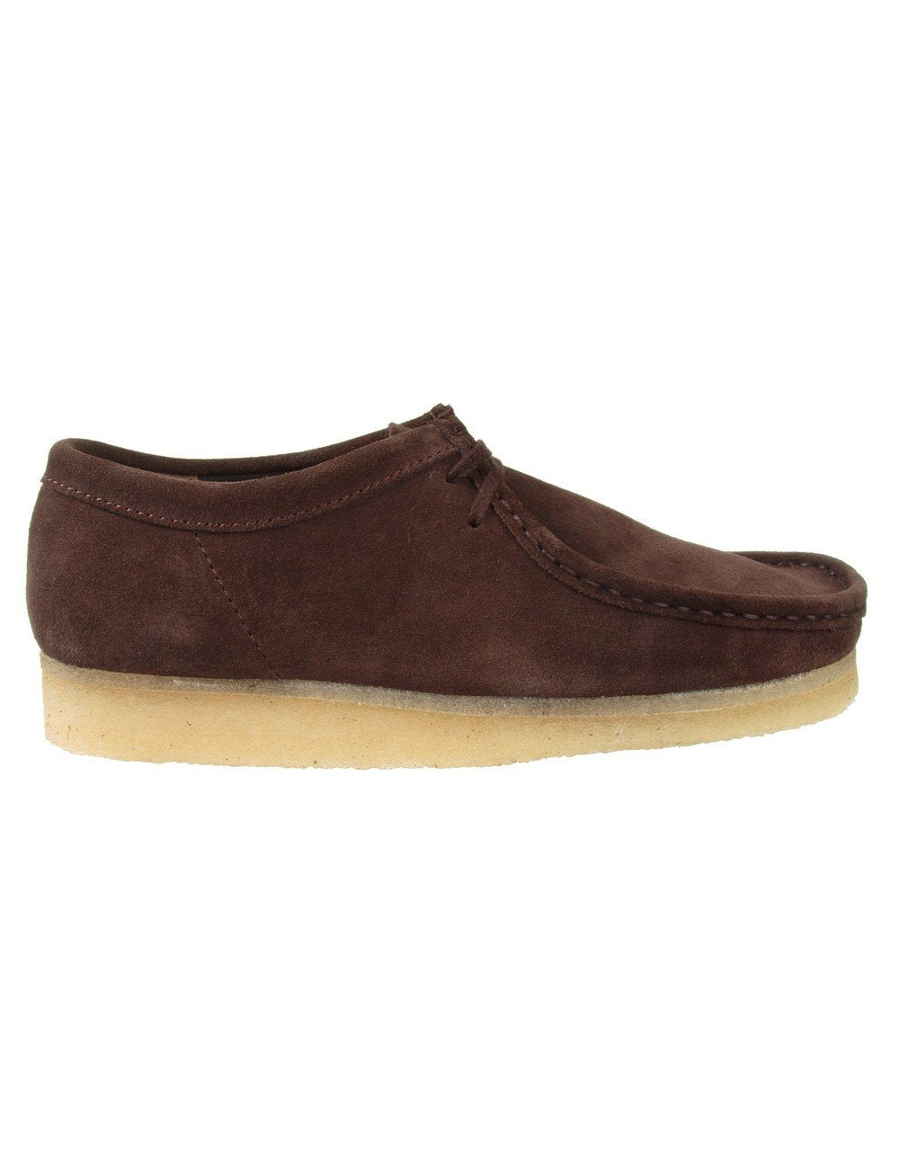 Wallabee Shoes - Dark Brown Suede