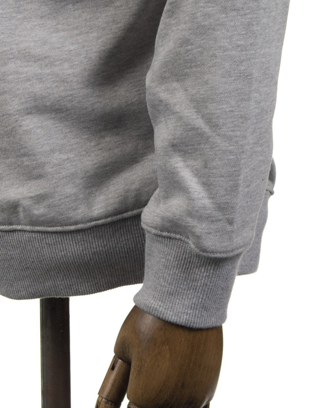 Script Chainstitch Sweatshirt - Heather Grey