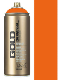 Montana Gold Spray Paint 400ml - Orange G2070