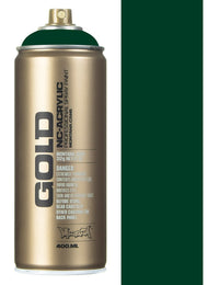 Montana Gold Spray Paint 400ml - Jungle Green G6080