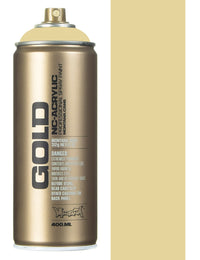 Montana Gold Spray Paint 400ml - Sahara Yellow G8010