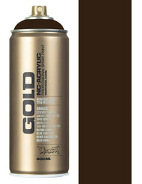 Montana Gold Spray Paint 400ml - Shock Brown Dark S8020