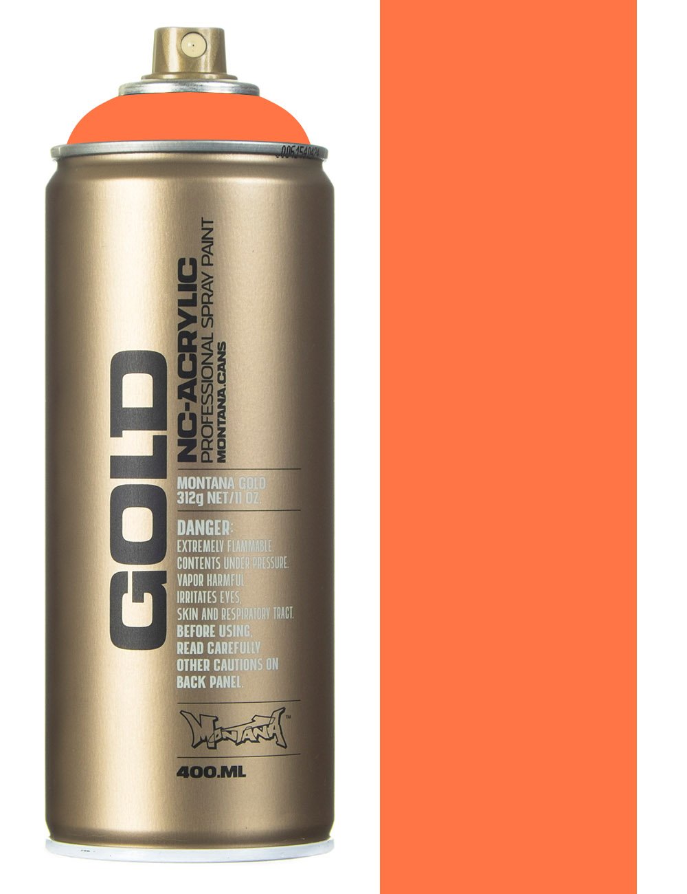 Spray Paint 400ml - Flourescant Power Orange F2000