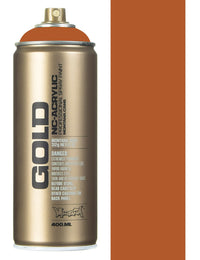 Montana Gold Spray Paint 400ml - Shock Brown Light S8000