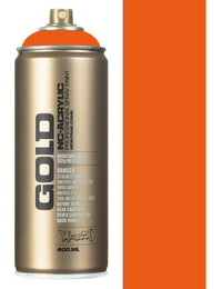 Montana Gold Spray Paint 400ml - Shock Orange S2010