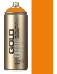 Montana Gold Spray Paint 400ml - Shock Orange Light S2000