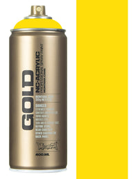 Montana Gold Spray Paint 400ml - Shock Yellow Light S1000