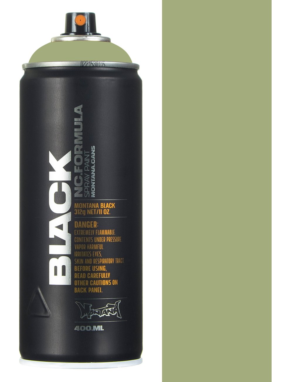 Montana Black Spray Paint 400ml - Reseda BLK6430