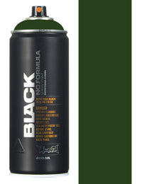 Montana Black Spray Paint 400ml - Toad BLK6730