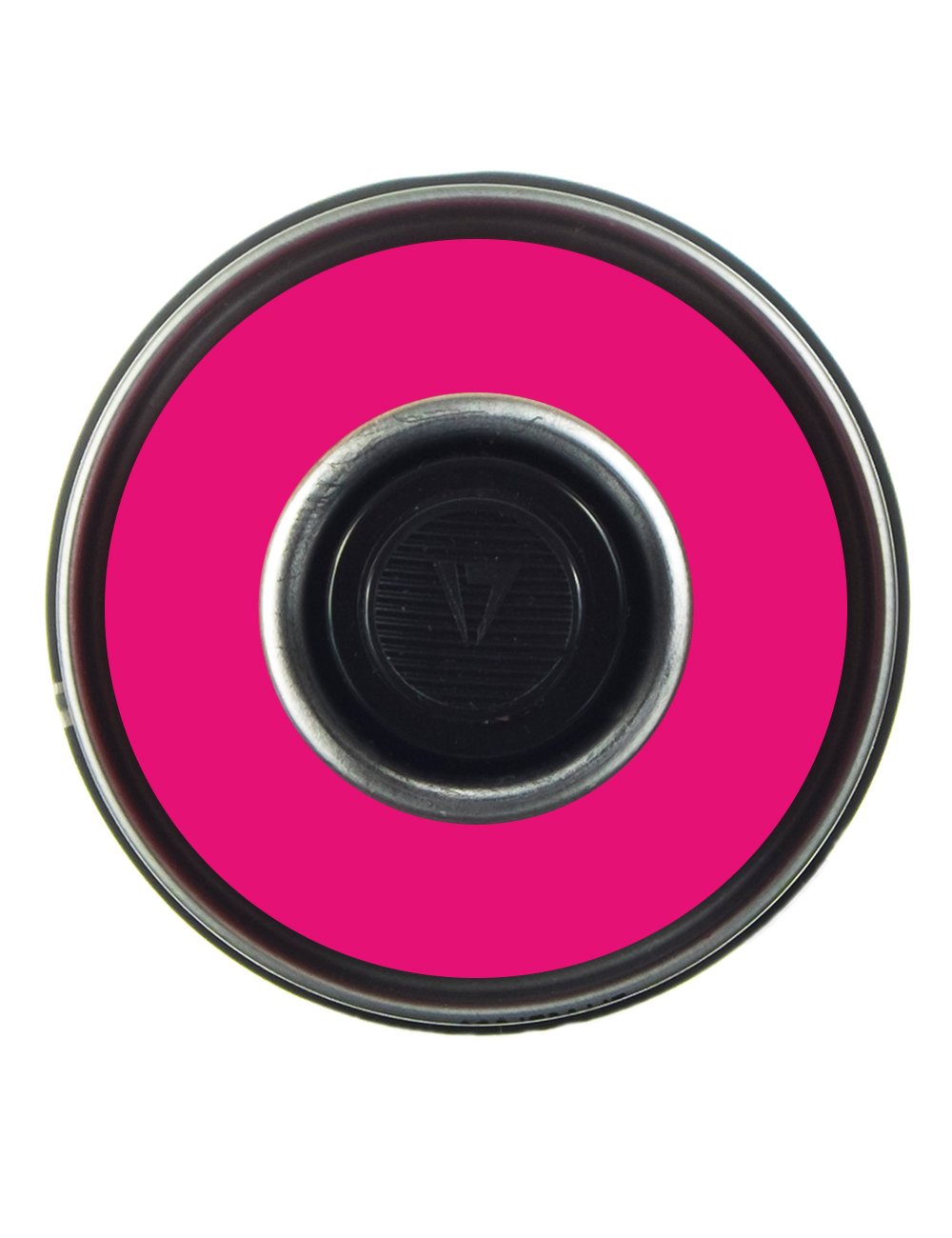 Magenta spray paint can nozzle opening on black top, True Magenta BLKTR4000