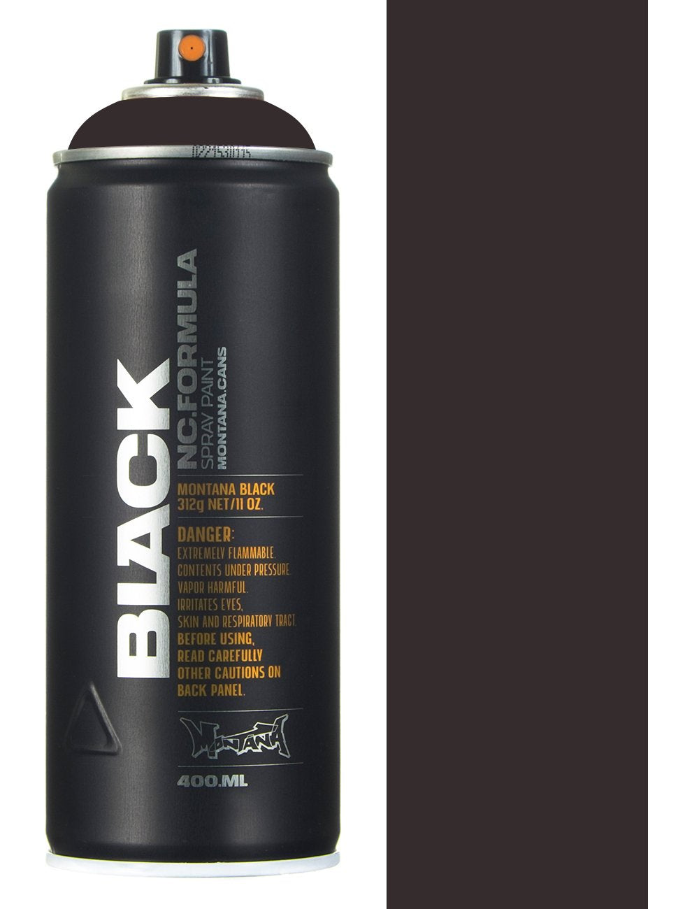 Montana Black Spray Paint 400ml - Slate BLK7360
