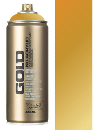 Montana Gold Spray Paint 400ml - Gold Matt M3010