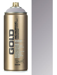 Montana Gold Spray Paint 400ml - Silver Matt M1100