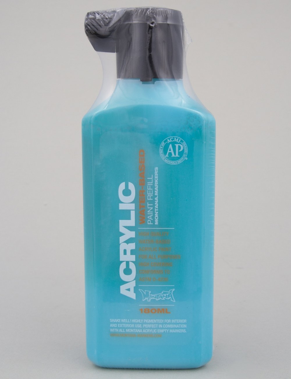 Acrylic Paint Refill 180ml - 100% Cyan P2000