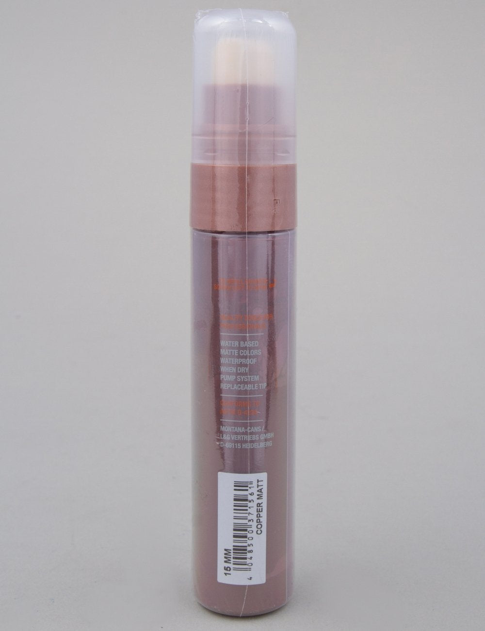 Montana Gold Acrylic Paint Marker 15mm - Copper Matt M2000