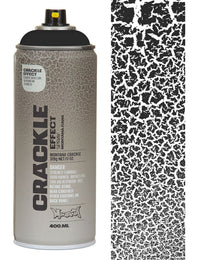 Crackle Effect Spray Paint 400ml - Traffic Black EC9017