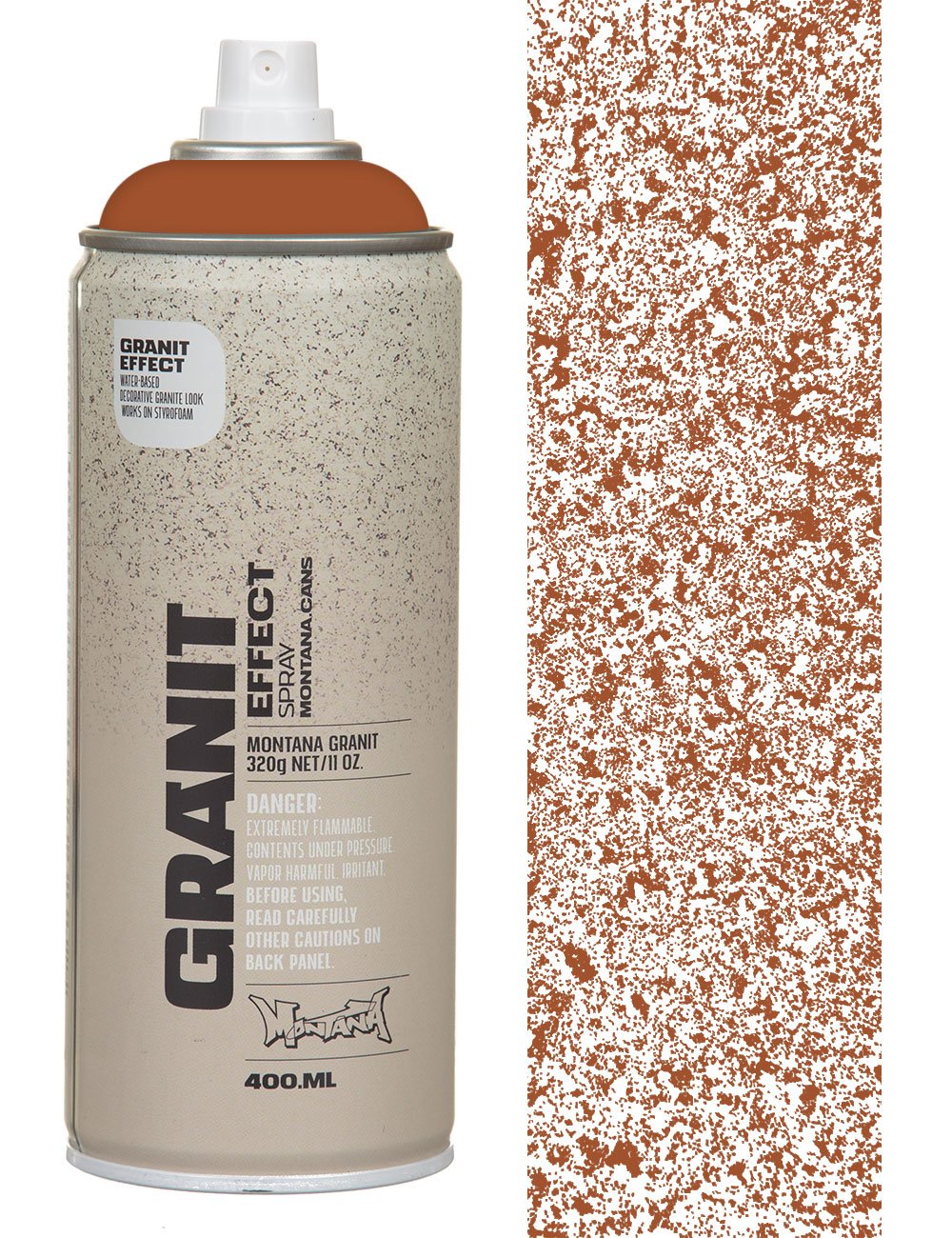 Granite Effect Spray Paint 400ml - Brown EG8000