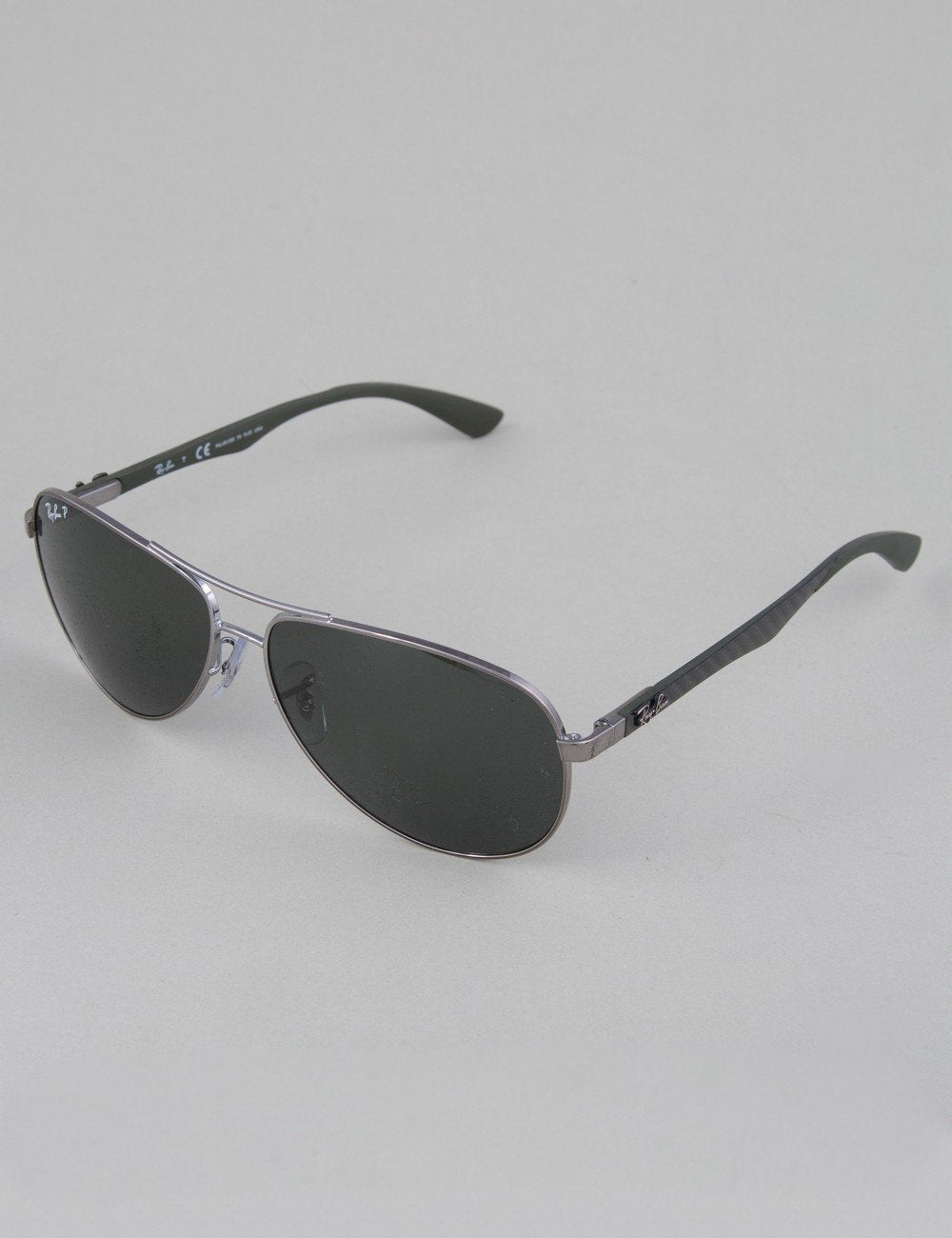 RB8313 Tech Carbon Fibre Sunglasses - Gunmetal // Pol Gray Polarised