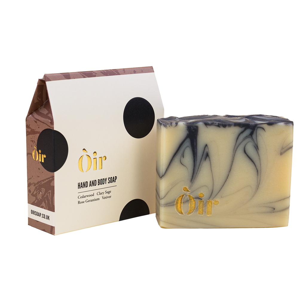 Luxury Soap Bar (160g) - Cedarwood/Clary Sage