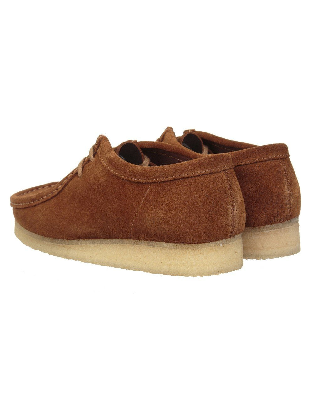 Wallabee Shoes - Cola Natural Suede