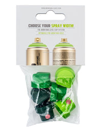 Spray Paint Caps - Level 1-6 Cap Set (6 Pack)