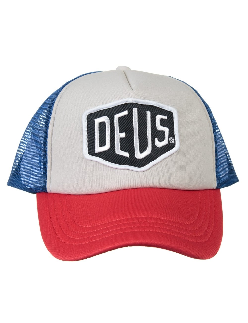 Baylands Trucker Mesh Hat - Blue/Red
