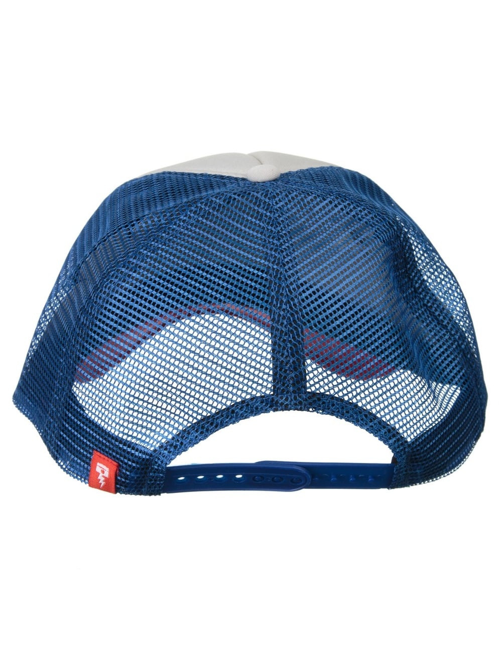 Baylands Trucker Mesh Hat - Blue/Red