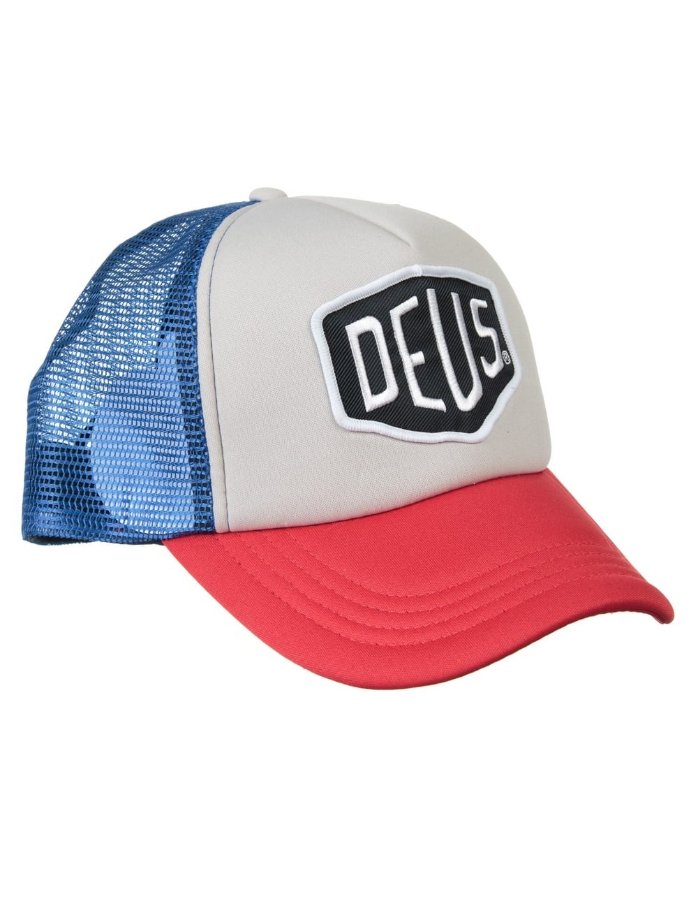 Baylands Trucker Mesh Hat - Blue/Red