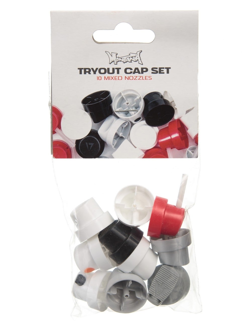 Spray Paint Caps - Tryout Cap Set (10 Pack)