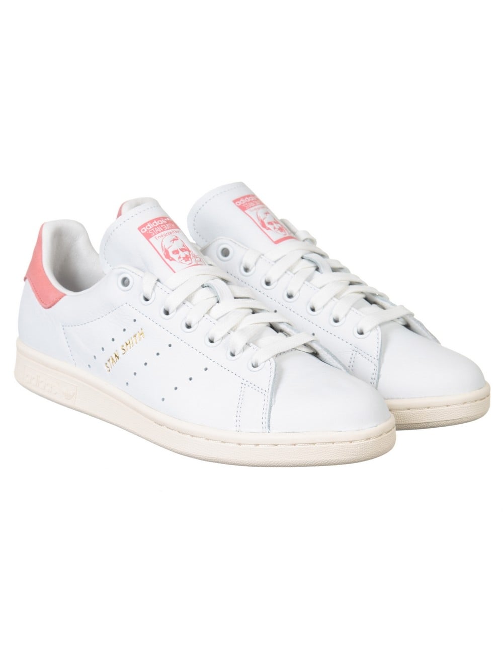 Stan Smith Shoes - White/Ray Pink