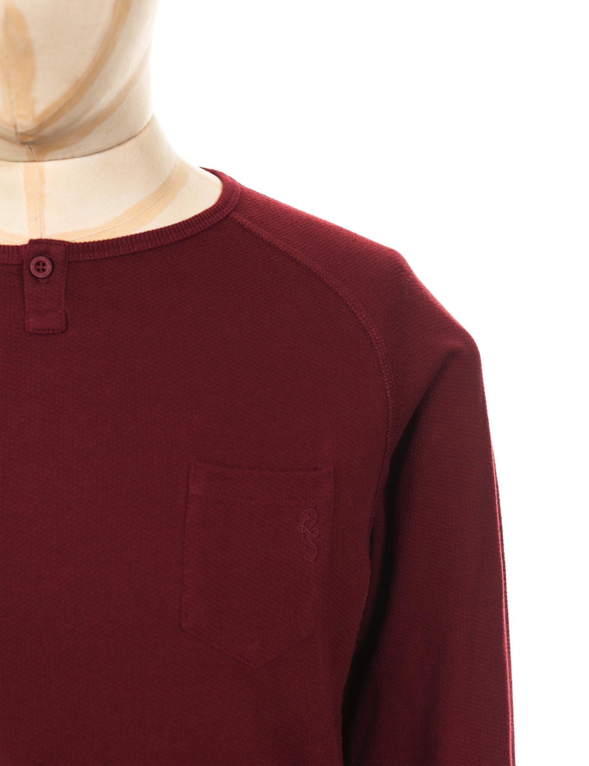 Haul Henley T-shirt - Barolo