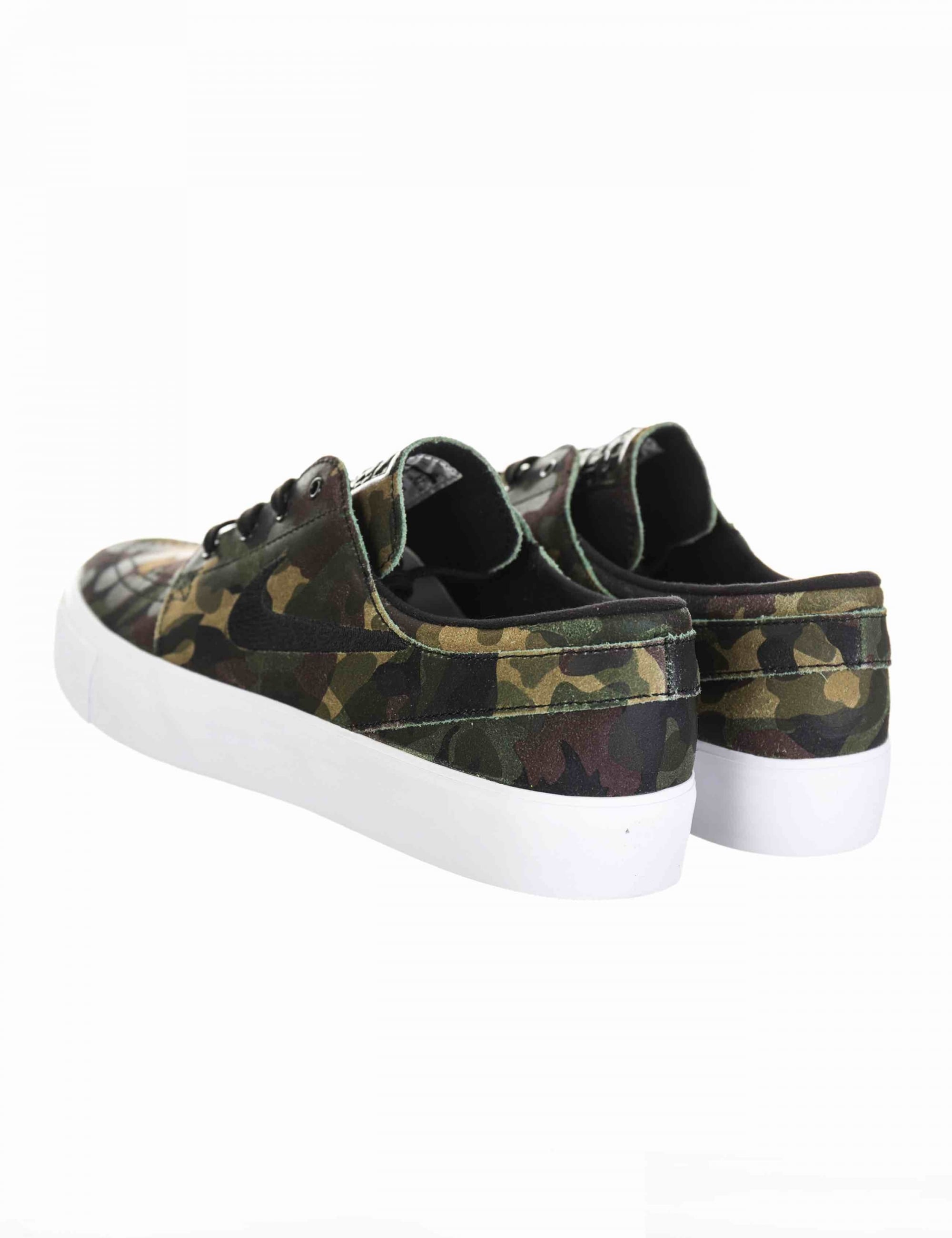 Stefan Janoski HT Shoes - White/Black (Camo Pack)