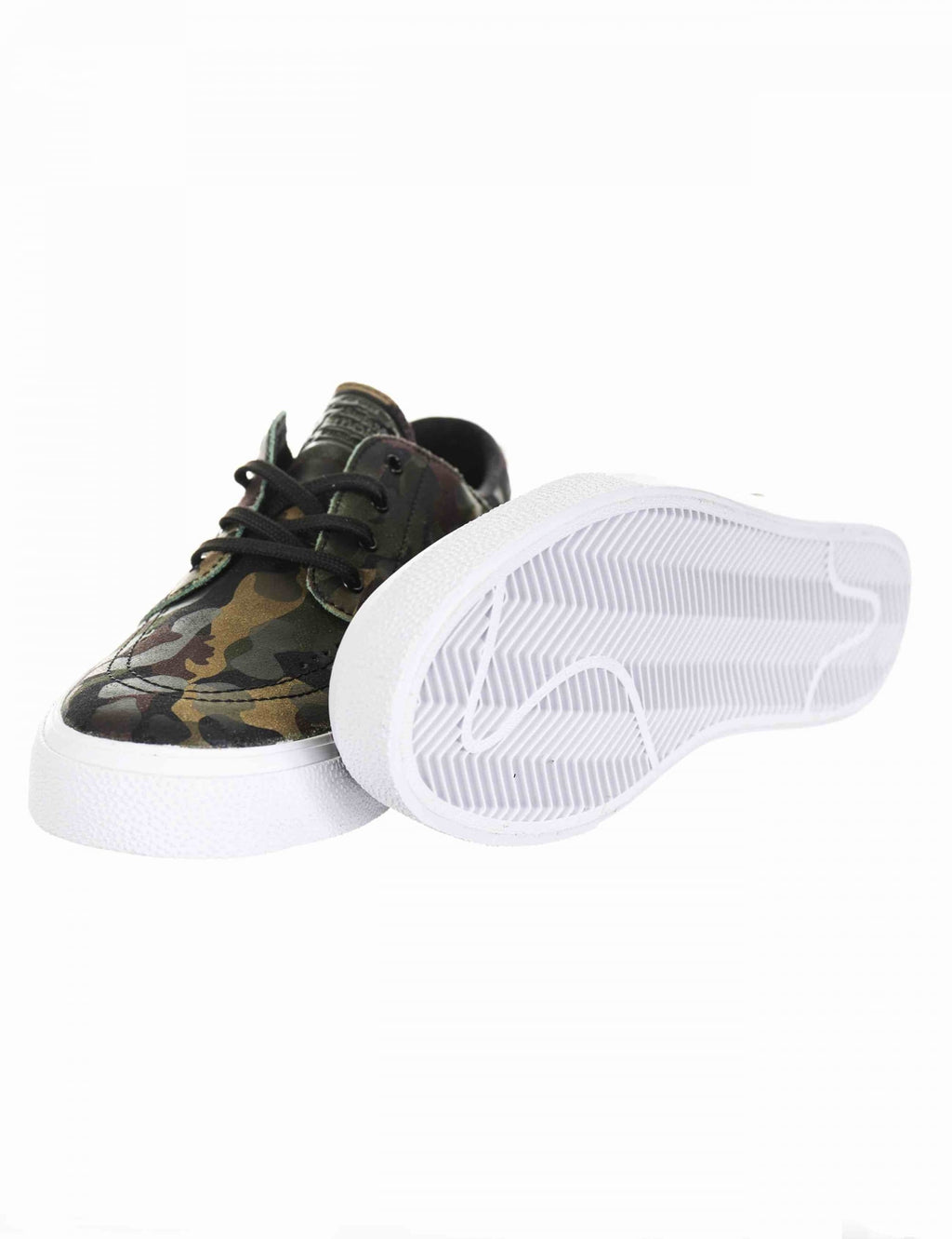Stefan Janoski HT Shoes - White/Black (Camo Pack)