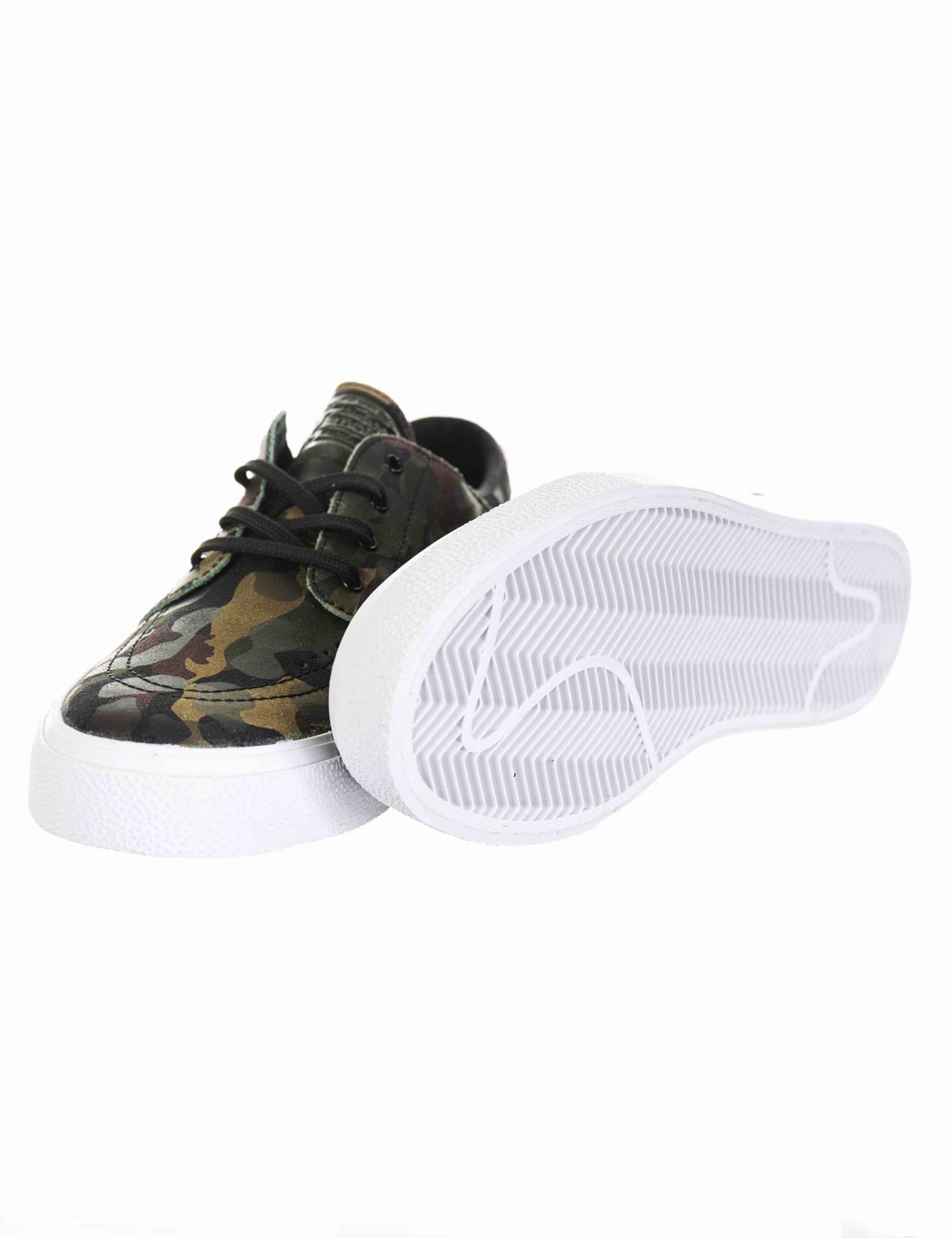 Stefan Janoski HT Shoes - White/Black (Camo Pack)