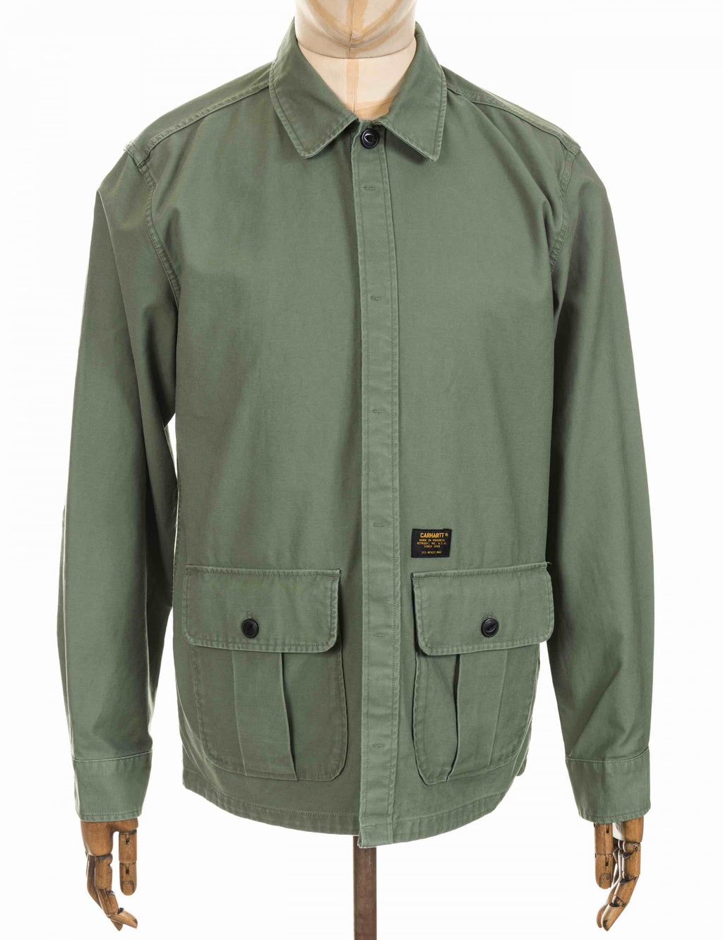 Anson Shirt/Jacket - Dollar Green