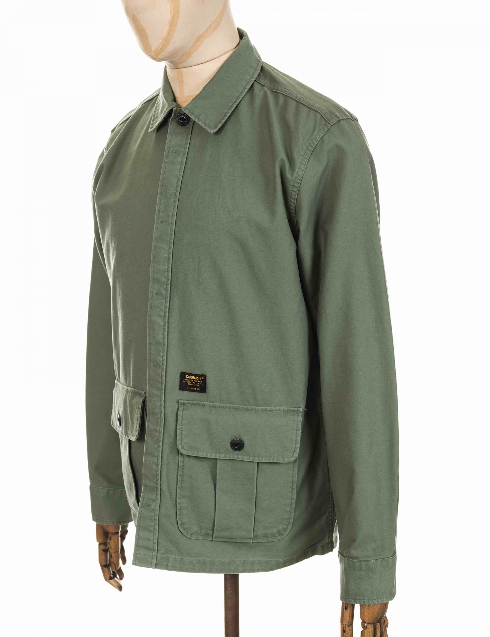 Anson Shirt/Jacket - Dollar Green